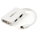 Startech Mini DisplayPort to VGA DVI HDMI Adapter 3 in 1 Mdp Converter Ideal for MacBook Pro MacBook Air Thunderbolt Port to VGA DVI HDMI Video Adapter Converter-White - Startech