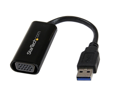 Adaptateur Ecran Startech Slim USB 3.0 to VGA External Video Card Multi Monitor Adapter1920x1200 1080p - Startech