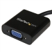 Startech DisplayPort 1.2 to VGA Adapter Converter - DP to VGA Converter with DisplayPort 1.2 Support - Connect your DisplayPort computer to a VGA Projector or Monitor - Black - 1920x1200 - Startech