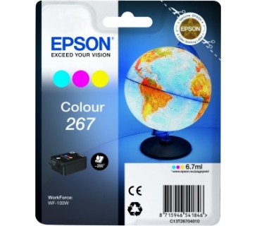 Cartouche d encre Epson InkCart/267 3 Colour f WF-100W - Epson