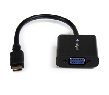 Adaptateur Ecran Startech Mini HDMI to VGA Adapter Converter for Digital Still Camera Video Camera - 1920x1080 - Startech
