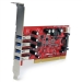 4 Port PCI SuperSpeed USB 3.0 Adapter Card with SATA / SP4 Power - Startech