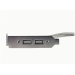 2 PORT USB A FEMALE LOW PROFILE SLOT PLATE ADAPTER UK - Startech