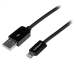 2m (6ft) Long Black 8pin Lightning Connto USB Cable for iPhone / iPod / iPad - Startech