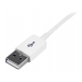 1m White USB 2.0 Extension Cable A to A - MF - Startech