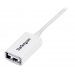 1m White USB 2.0 Extension Cable A to A - MF - Startech