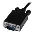 3 ft Mini DisplayPort to VGA Adapter Converter Cable mDP to VGA 1920x1200 Black - Startech