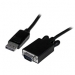 6 ft DisplayPort to VGA Adapter Converter Cable DP to VGA 1920x1200 Black - Startech
