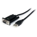 1 Port USB to Null Modem RS232 DB9 Serial DCE Adapter Cable with FTDI - Startech