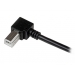 3m USB 2.0 A to Right Angle B Cable - M M - Startech