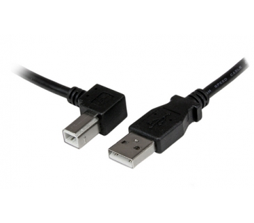 Câble USB 3m USB 2.0 A to Left Angle B Cable - MM - Startech
