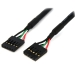 18IN INTERNAL 5 PIN USB IDC MOTHERBOARD HEADER CABLE F/F UK - Startech