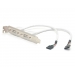 BLANKING PLATE WITH 2X USB PORT UK - Startech