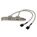 BLANKING PLATE WITH 2X USB PORT UK - Startech