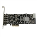 4 Port Dual Bus PCIe SuperSpeed USB 3.0 Adapter Card with LP - Startech