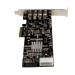 4 Port Dual Bus PCIe SuperSpeed USB 3.0 Adapter Card with LP - Startech
