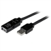 5m USB 2.0 Active Extension Cable M/F - 5 meter USB A Male to USB A Female USB 2.0 Repeater / Extender Cable - Black - 15ft - Startech