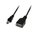 1 ft Mini USB 2.0 Cable - USB A to Mini B F/M - Startech