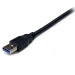 1m Black SuperSpeed USB 3.0 Extension Cable A to A - M/F - Startech