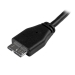 2m 6ft Slim SuperSpeed USB 3.0 A to Micro B Cable - MM - Thin USB 3.0 Micro B Cable - 1x USB 3 A M 1x USB 3 Micro B M - Startech