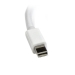 Startech Mini DisplayPort to VGA Video Adapter Converter - White - Startech