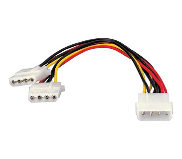 Câble Sata Kabel Y-Strom Cable 5.25 -- 2x 5.25