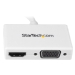 Travel A/V adapter - 2-in-1 Mini DisplayPort to HDMI or VGA converter - mDP to HDMI or VGA adapter with compact lightweight for maximum portability - 1920x1200 or 1080p - Startech