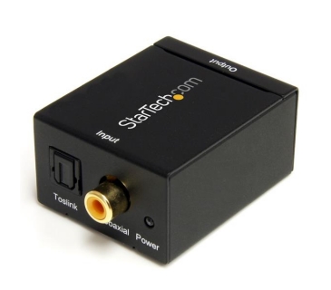 Adaptateur Audio Video SPDIF Digital Coaxial or Toslink Optical to Stereo RCA Audio Converter - Digital Audio Adapter - Startech