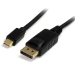 2m Mini DisplayPort174 to DisplayPort Adapter Cable - M/M - Startech
