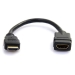 Startech 6in High Speed HDMI Port Saver Cable - M/F - Startech