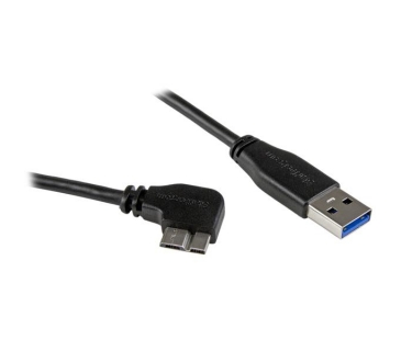 Câble USB Slim Micro USB 3.0 Cable - Right-Angle Micro-USB - 2m (6ft) - Startech