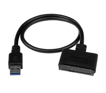 Câble USB USB 3.1 Gen 2 (10Gbps) Adapter Cable for 2.5in SATA SSD/HDD Drives - Supports SATA III (6 Gbps) - USB Powered Cable-style Adapter - UASP support - Backward compatible - Startech