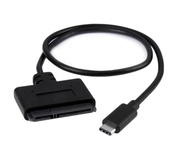 Câble USB USB 3.1 Gen 2 (10 Gbps) Adapter Cable for 2.5in SATA Drives with USB-C - SATA I/II/III and UASP Support - Ultra-Portable External Drive Adapter Cable for 2.5in SSD/HDDs - USB Powered - Startech