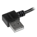 Micro-USB Cable with Right-Angled Connectors - M/M - 1m (3ft) - Startech