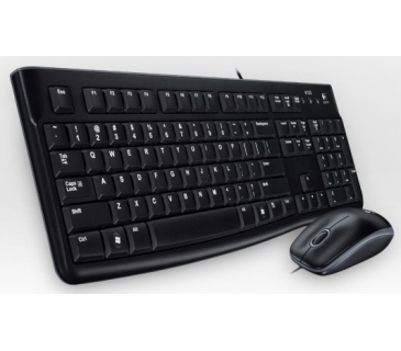 Clavier Logitech DESKTOP MK120-UK-USB-NSEA 2xUSB - Logitech