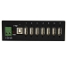 MOUNTABLE RUGGED INDUSTRIAL 7 PORT USB HUB UK - Startech
