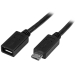 Micro-USB Extension Cable - M/F - 0.5m (20in) - Startech