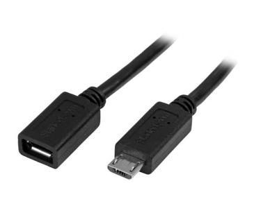 Câble USB Micro-USB Extension Cable - M/F - 0.5m (20in) - Startech