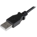 Micro-USB Charge-and-Sync Cable M/M - Right-Angle Micro-USB - 30/24 AWG - 1 m (3 ft.) - Startech