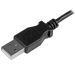 Micro-USB Charge-and-Sync Cable M/M - Left-Angle Micro-USB - 30/24 AWG - 1 m (3 ft.) - Startech