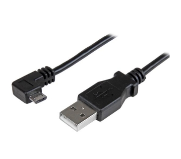 Câble USB Micro-USB Charge-and-Sync Cable M/M - Right-Angle Micro-USB - 24 AWG - 2 m (6 ft.) - Startech