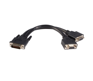Adaptateur Ecran Startech 8IN LFH 59 MALE TO DUAL FEMALE VGA DMS 59 CABLE UK - Startech