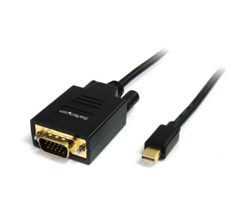 Câble Ecran 6 FT MINI DISPLAYPORT TO VGA CABLE - M/M UK - Startech