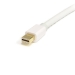 1m (3 ft) White Mini DisplayPort to DisplayPort Cable - Mini DP to DP - 1x Mini Display Port (m) 1x Display Port (m) - 3 feet - Startech