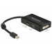 Delock DeLOCK Adap.Mini DislpypDP/HDMI/DVI bk - Delock