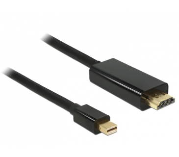 Câble Ecran Displayport Kabelmini DP - HDMI St/St 2.00m Black - Delock